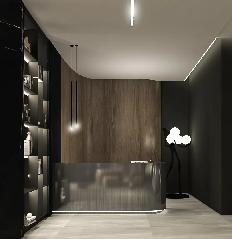 Interior modern din complexul Inventa Club